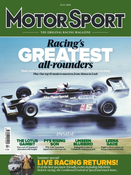 Détails du titre pour Motor Sport Magazine par Motorsport Magazine Limited - Disponible